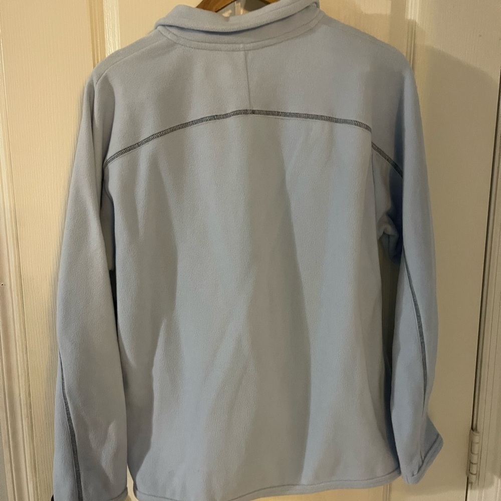 Reebok Men's Light Blue Half-Zip Jacket - Picture 2 of 4